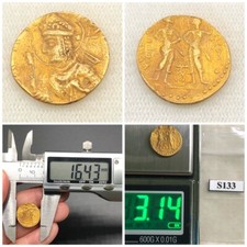 Antica moneta oro - g), d'oro
