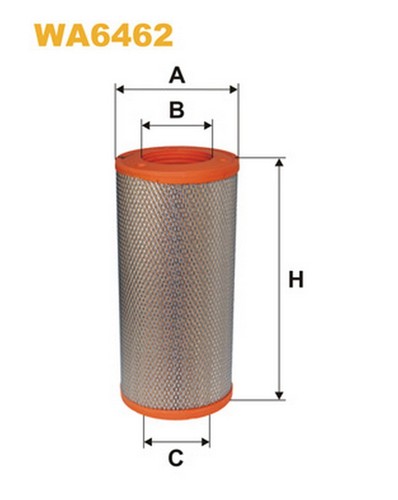 Wa6462 filtro aria per iveco - filtro,