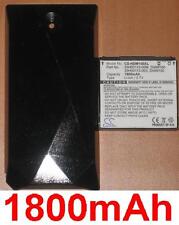Custodia + BATTERIE 1800mAh Tipo 35H00113-03M DIAM100 DIAM160 Per HTC Diamond