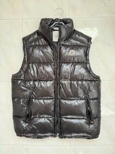 Gilet Smanicato Moncler Nero