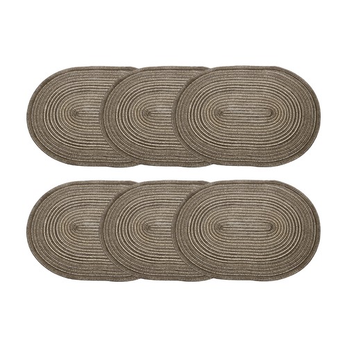 6pcs tovagliette intrecciate - 6pcs,