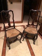 Coppia Sedie Antiche '700-'