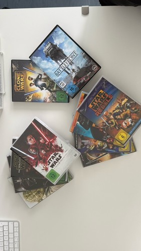 Star wars dvds 1 - +, spiel