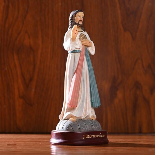 Statua gesù dipinto - gesù, mano