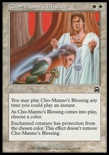 MTG CHO-MANNO's BLESSING PLAYED - BENEDIZIONE DI CHO-MANNO - MM - MAGIC