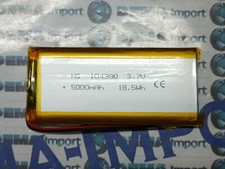 Batterie a litio di polimeri 3.7 V 5000 mAh ricaricabili device elettrici 104390