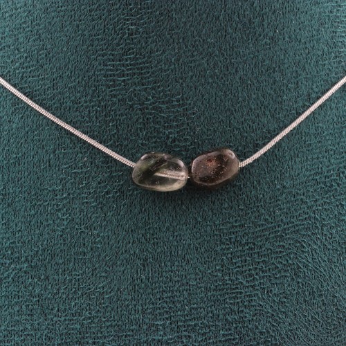 Collana perle quarzo - 2,