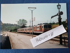 Fotografia Composizione MDVC con Locomotore FS D445.1072 Siena Luglio 86