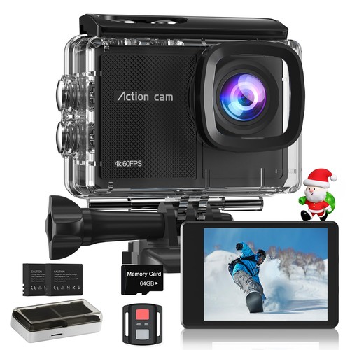 Action cam 4k60fps 48mp - action,