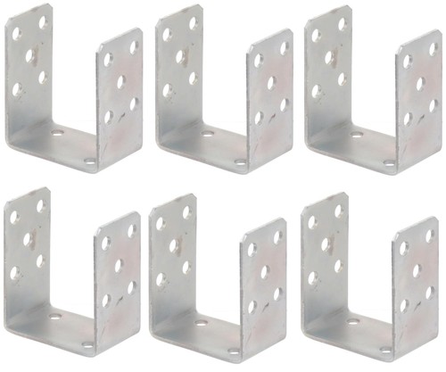 Set supporti palo zincati - u-palo,