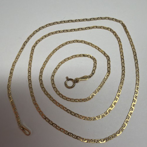 Catena maglia marinaio 18k