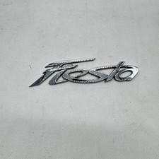 SCRITTA FORD FIESTA LOGO EMBLEMA SIGA BADGE FREGIO ORIGINALE L-241