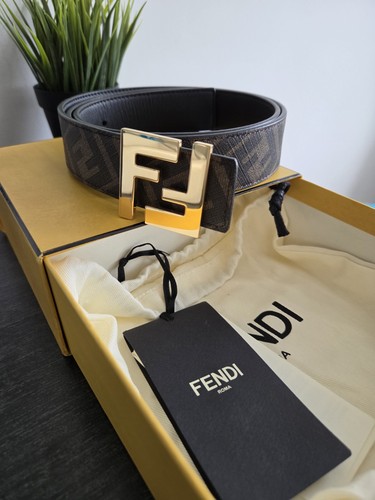 Auth fendi reversible belt - fendi,