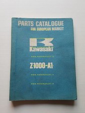 Kawasaki Z 1000-A1 1976 catalogo ricambi originale spare parts catalogue