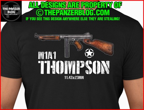 Maglietta m1a1 thompson - maglietta,
