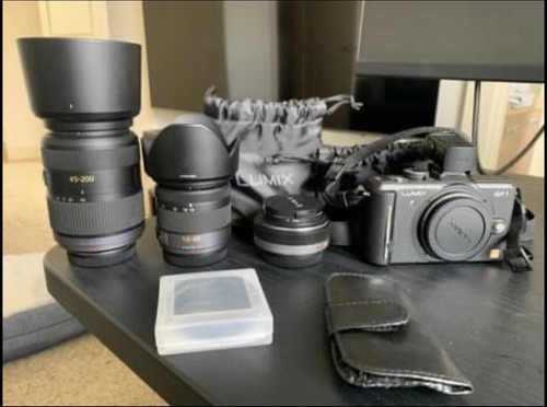 Lumix gf1 set di lenti - +,