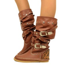 Indianini Ibiza in Vera Pelle Cuoio con Fibbie KikkiLine