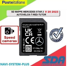 SD MAPPE MERCEDES STAR 2 V20 2023 CON AUTOVELOX-TUTOR-T_RED ????????