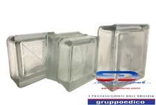 VETROMATTONE VETROMATTONI "VETRO ITALIANO" VETROCEMENTO PEDONABILE TRASPARENTE