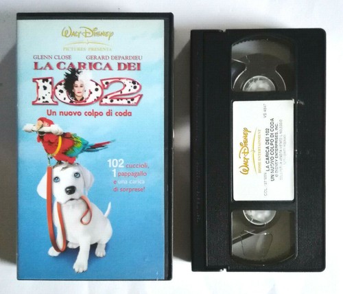 Vhs carica dei 102 film - vhs,
