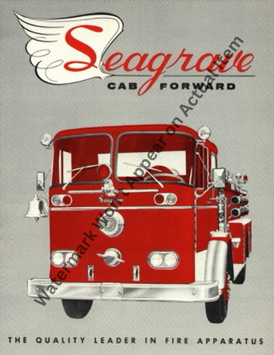 Seagrave camion dei pompieri - seagrave,