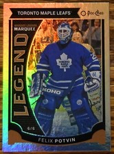 2015-16 O-Pee-Chee Rainbow #581 Felix Potvin Toronto foglie d'acero