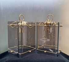 2x Paralumi retrò vintage