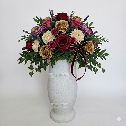 Vaso portafiori fiori cimitero - portafiori,