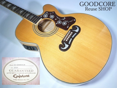 Epiphone 200sce n - epiphone, ej-200sce/n
