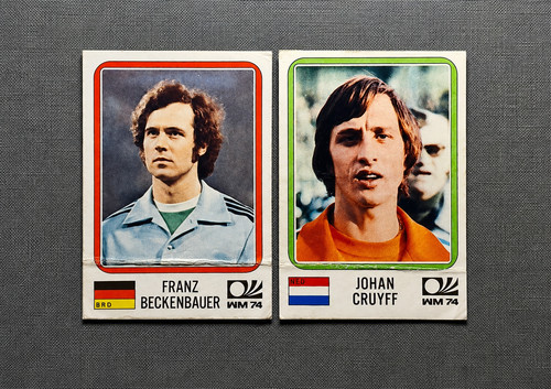 Cruyff beckenbauer munchen - cruyff/beckenbauer, 74