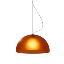 Martinelli Luce Bubbles Arancio Lampada sospensione design Elio Martinelli 1973