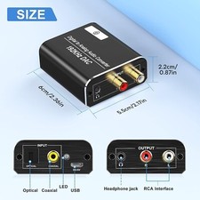 Adattatore Ottico RCA da