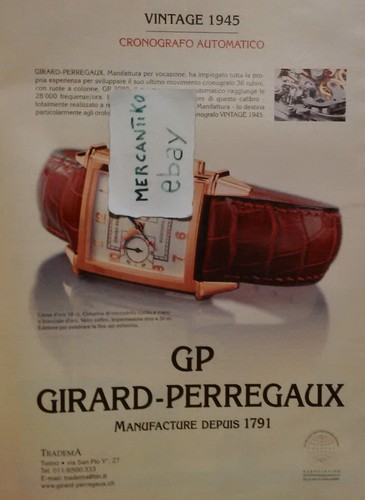 Girard perregaux vintage - perregaux, 1945