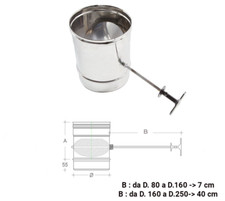 Serranda Regolatore Tiraggio