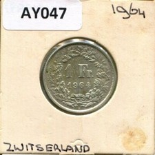 1 FRANCO 1964 B SVIZZERA