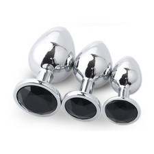 3 PLUG ANALE ACCIAIO