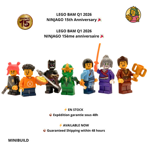 Lego minifigures bam - bam, 2026