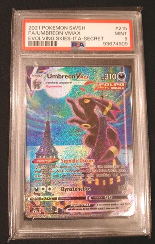 Umbreon vmax psa ita secret - vmax, 9