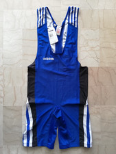 Size L - Adidas wrestling singlet NO weightlifting powerlifting shoes grappling