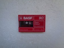 Audiocassetta vintage BASF