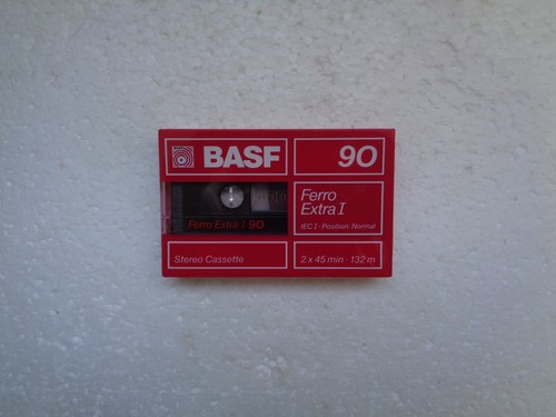 Vintage audio cassette basf - cassette,