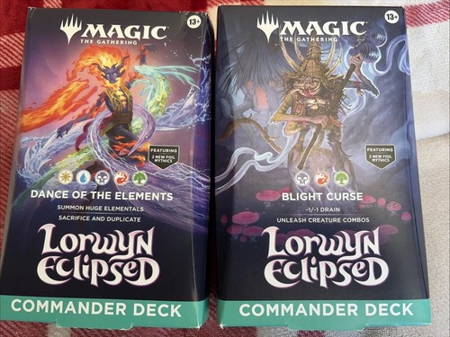 Mtg lorwyn eclissed commander - mtg,