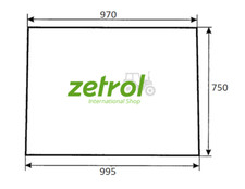 Parabrezza per trattore
