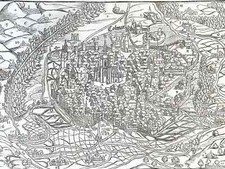 Gravure originale sur bois de