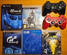 Lotto PS3 (2 Dualshock, 5 Giochi, Dual Charger) - Gran Turismo 6, Destiny, FIFA