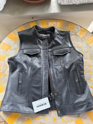 Gilet pelle uomo - gilet, uomo,