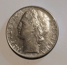 1977 Italy 100 Lire Coin