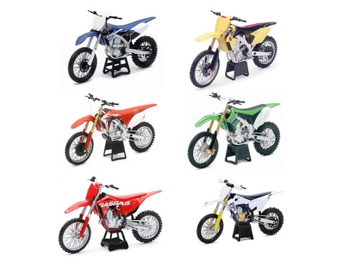 Modellino scala moto cross - modellino,