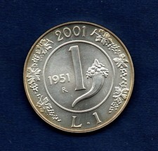 Italia 2001 storia - 2001, lira