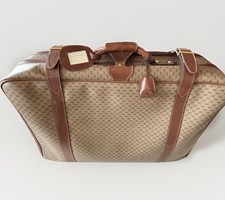 Valigia valigia vintage anni 70 Gucci GG logo pelle monogramma con chiave 27” usata in ottime condizioni